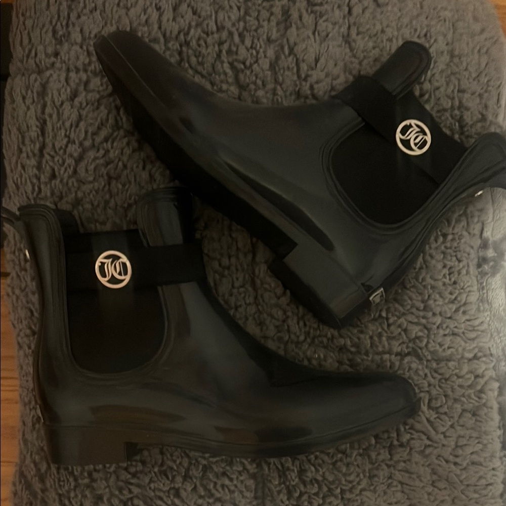 Juicy Couture Black Winter & Rain Boots